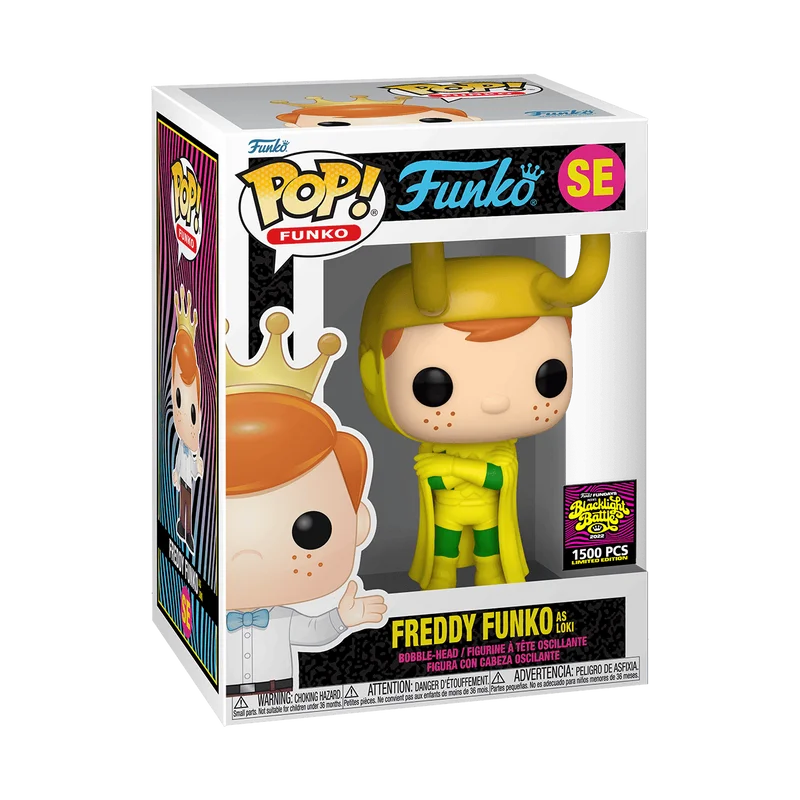 Freddy Funko as Loki #SE Funko Pop from Freddy Funko