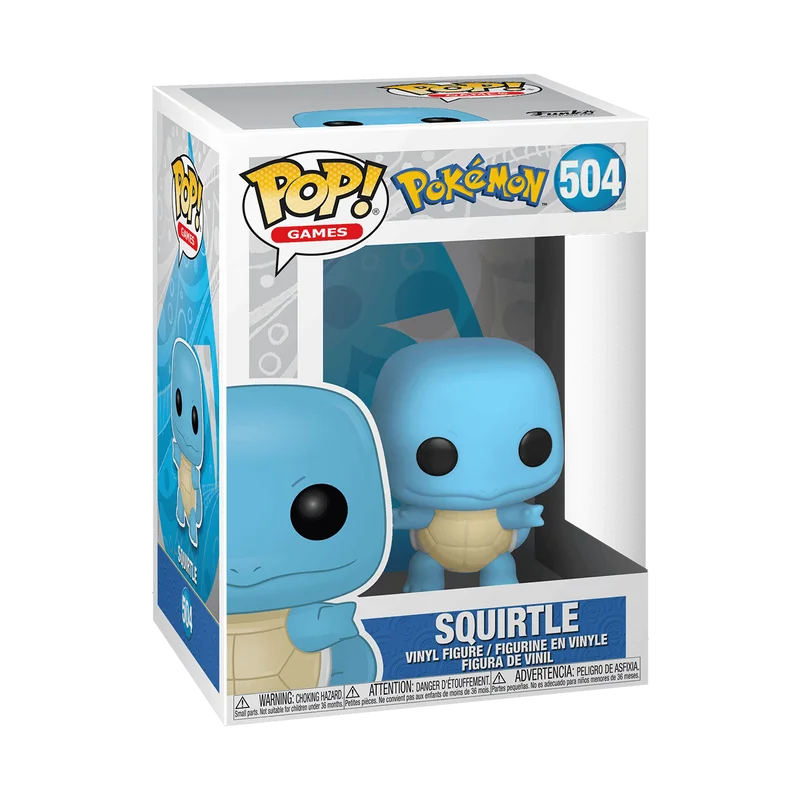 Squirtle #504 Funko Pop from Pokémon