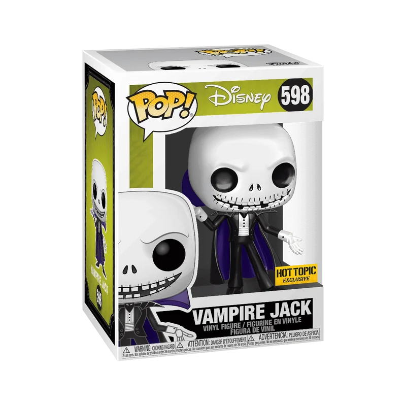 Vampire Jack #598 Funko Pop from Disney