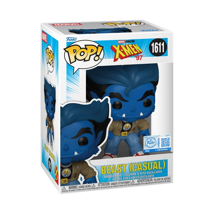 Beast (Casual) #1611 Funko Pop from X-Men '97
