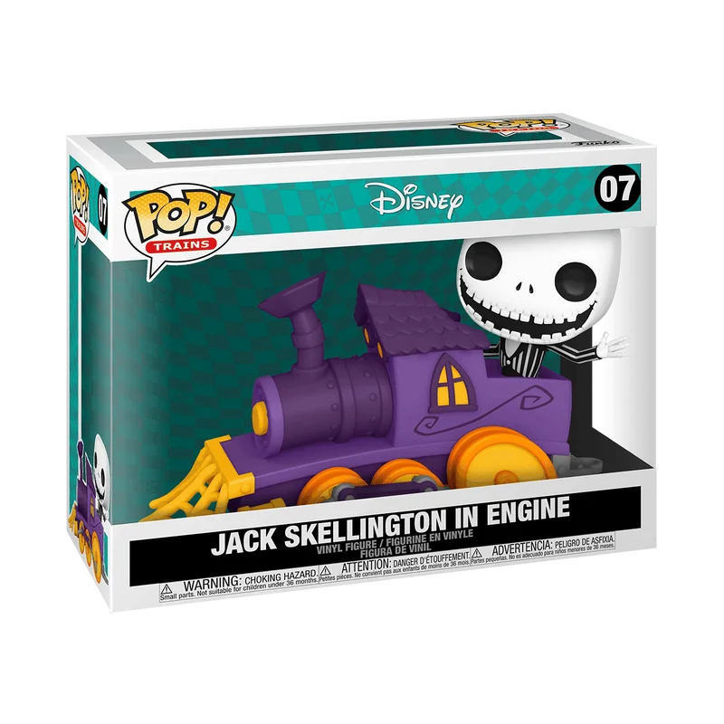 Jack Skellington in Engine #07 Funko Pop from Disney