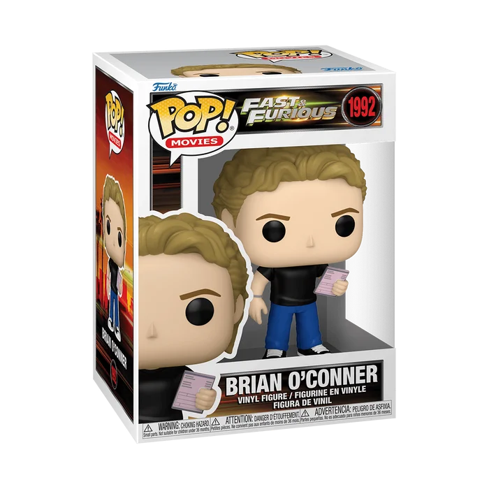 Brian O'Conner #1992 Funko Pop from The Fast and the Furious