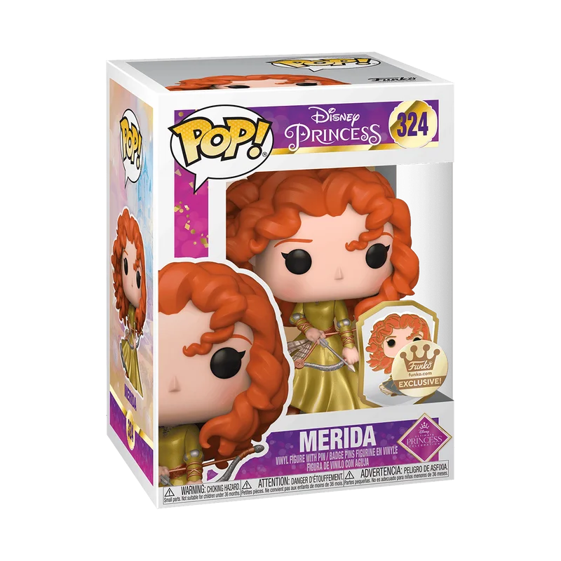 Merida #324 Funko Pop from Disney Princess