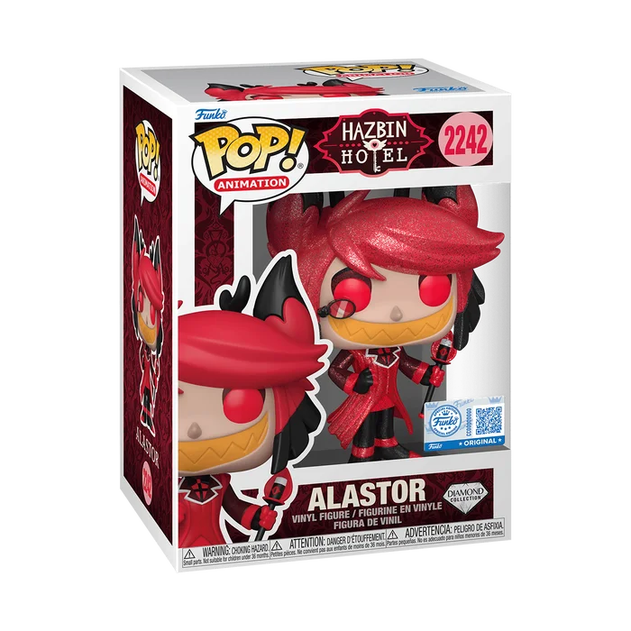 Alastor #2242 Funko Pop from Hazbin Hotel