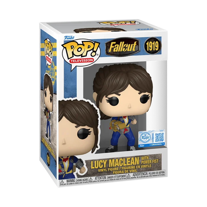 Lucy MacLean with Power Fist #1919 Funko Pop from Fallout