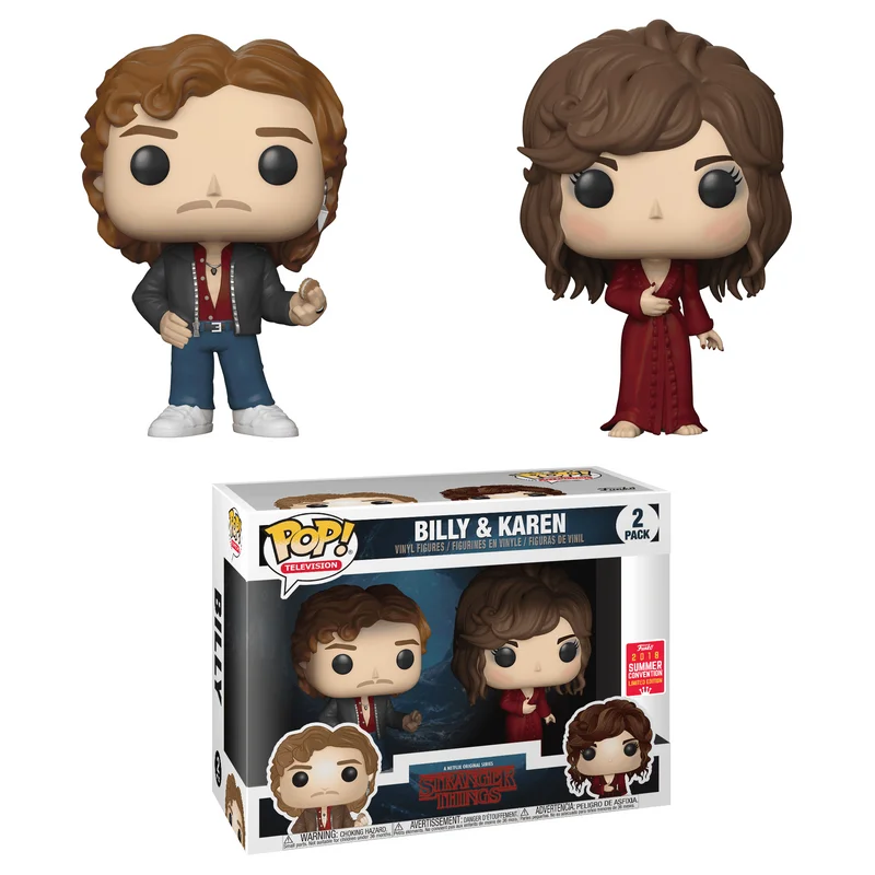 Billy & Karen #2 PACK Funko Pop from Stranger Things