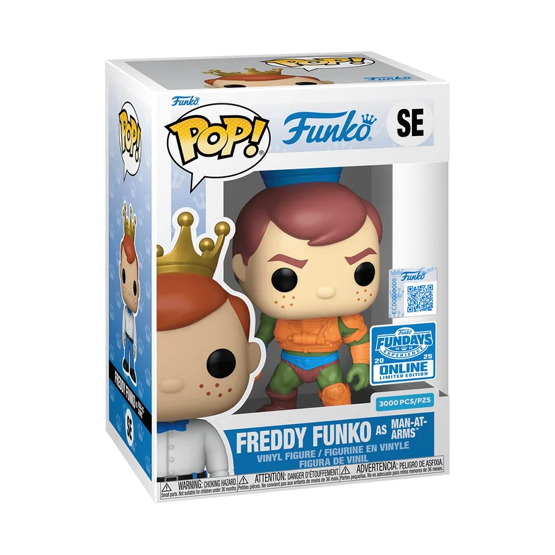 Freddy Funko as Man-At-Arms #SE Funko Pop from Funko