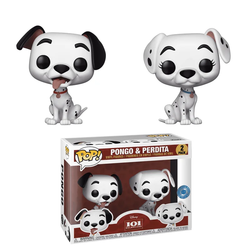 Pongo & Perdita #2 PACK Funko Pop from 101 Dalmatians