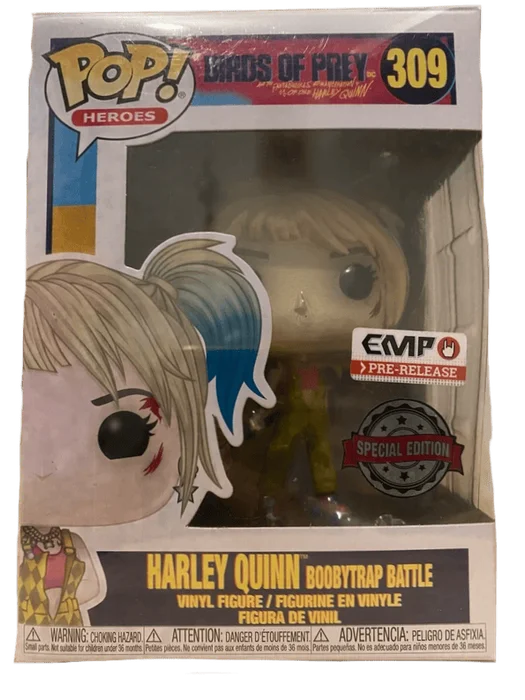 Harley Quinn Boobytrap Battle #309 Funko Pop from Birds of Prey