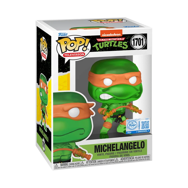 Michelangelo #1701 Funko Pop from Teenage Mutant Ninja Turtles