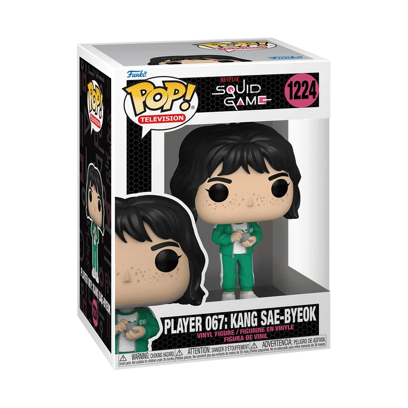 Player 067: Kang Sae-Byeok #1224 Funko Pop from Squid Game