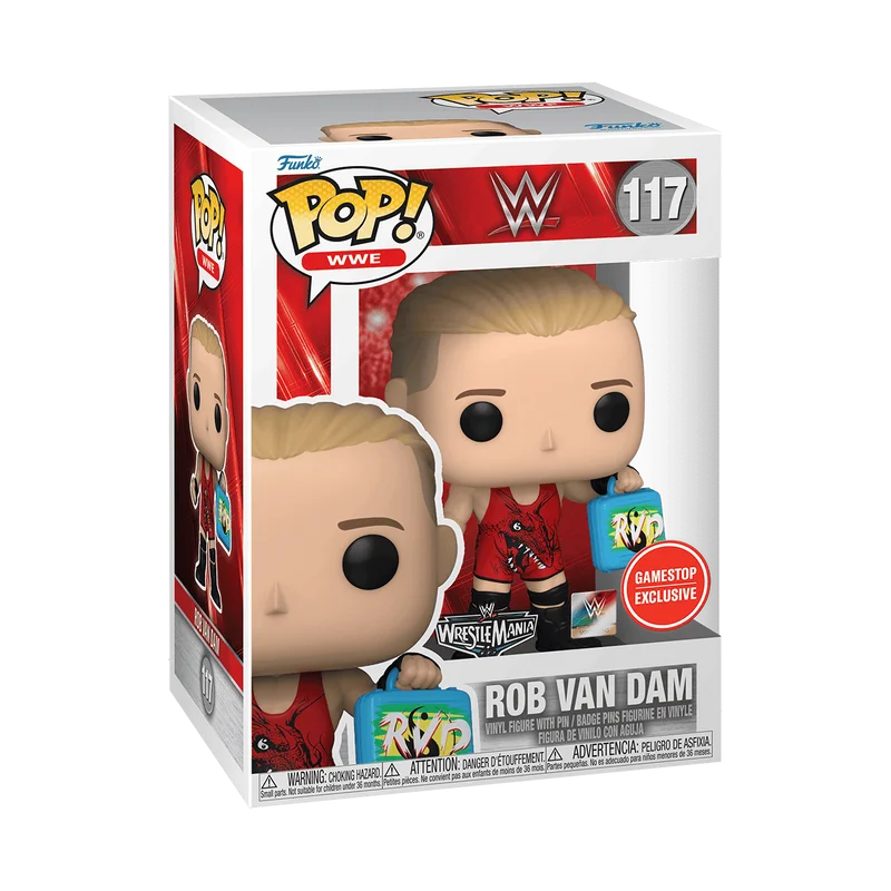 Rob Van Dam #117 Funko Pop from WWE