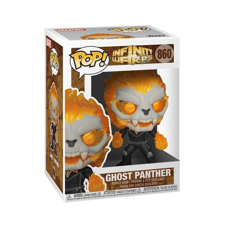 Ghost Panther #860 Funko Pop from Infinite Warps