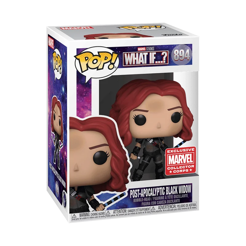 Post-Apocalyptic Black Widow #894 Funko Pop from Marvel