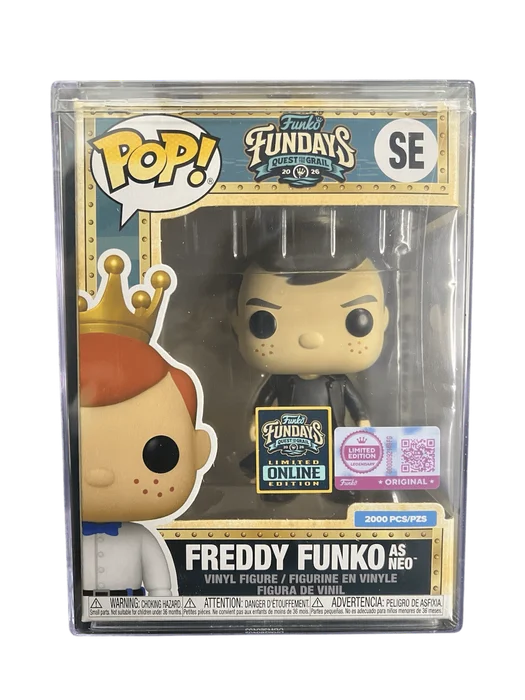 Freddy Funko as Neo #SE Funko Pop from Funko Fundays