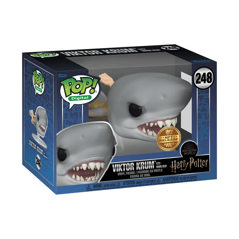 Viktor Krum with Shark Head #248 Funko Pop from Harry Potter