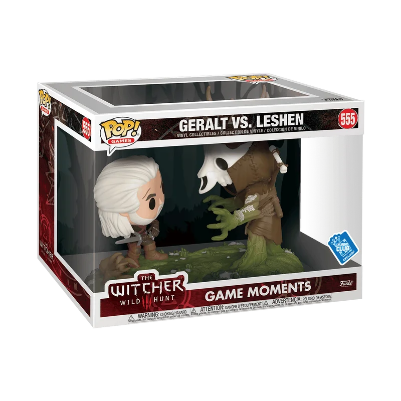 Geralt vs. Leshen #555 Funko Pop from The Witcher