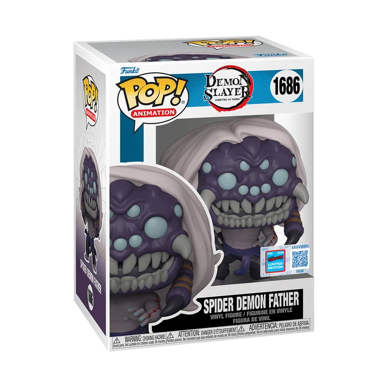 Spider Demon Father #1686 Funko Pop from Demon Slayer