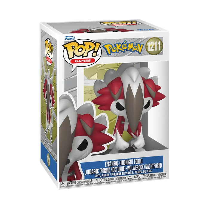 Lycanroc (Midnight Form) #1211 Funko Pop from Pokémon