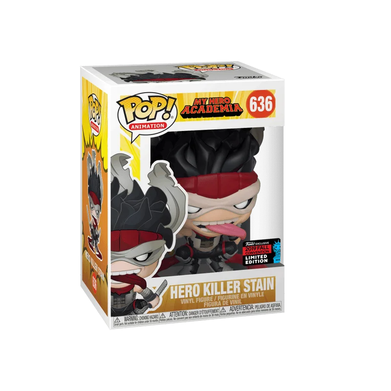 Hero Killer Stain #636 Funko Pop from My Hero Academia