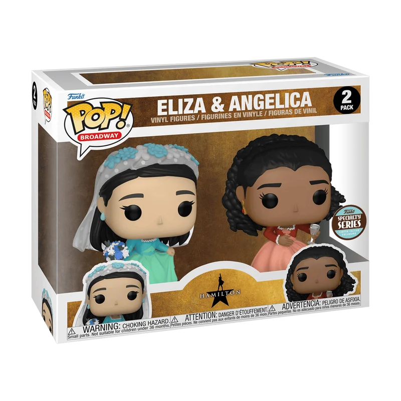 Eliza & Angelica #2 PACK Funko Pop from Hamilton