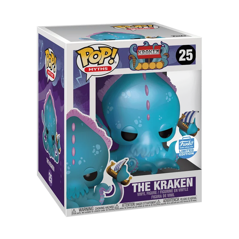 The Kraken #25 Funko Pop from Public Domain