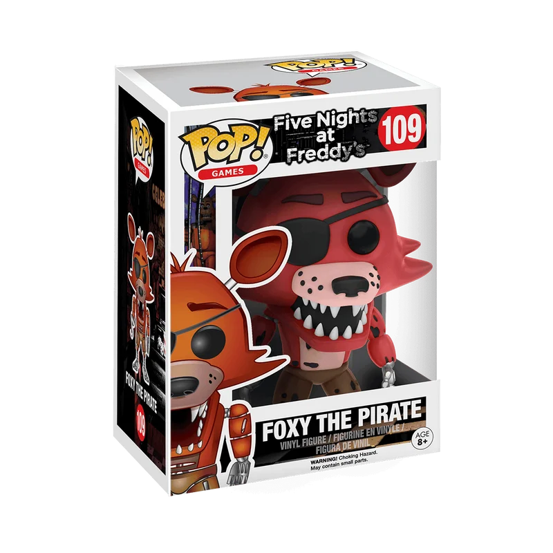 Foxy the Pirate #109 Funko Pop from Five Nights at Freddy's
