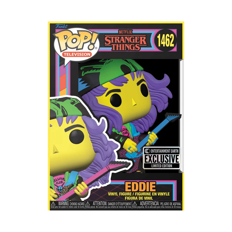 Eddie #1462 Funko Pop from Stranger Things