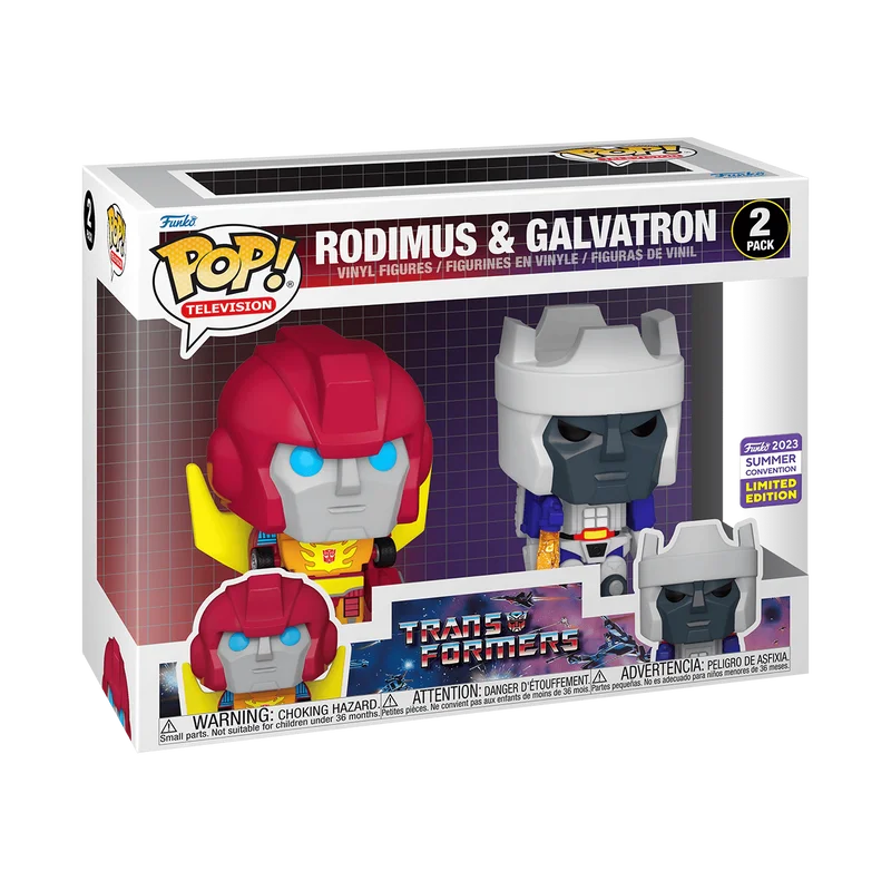 Rodimus & Galvatron #2 PACK Funko Pop from TransFormers