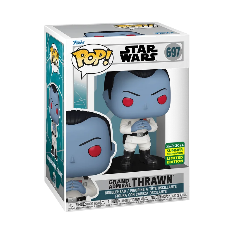 Grand Admiral Thrawn #697 Funko Pop from Star Wars