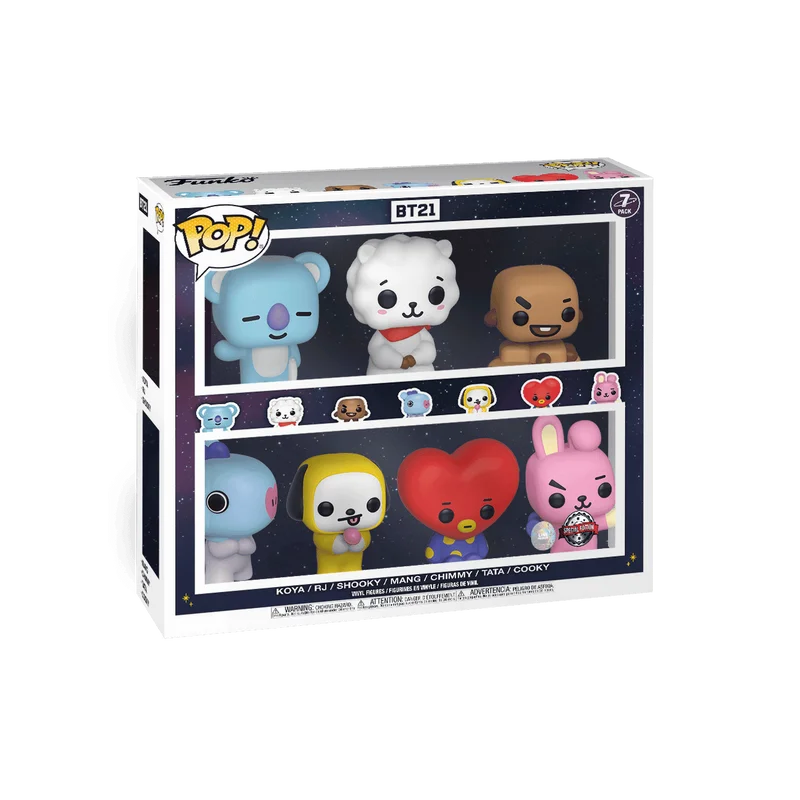 BT21 #7 PACK Funko Pop from BT21