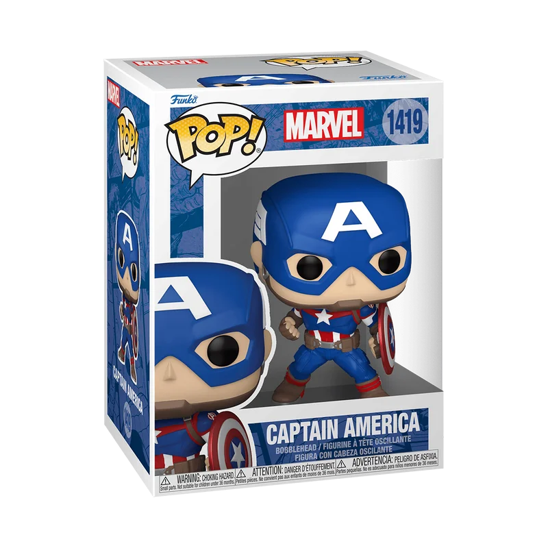 Captain America #1419 Funko Pop from Marvel