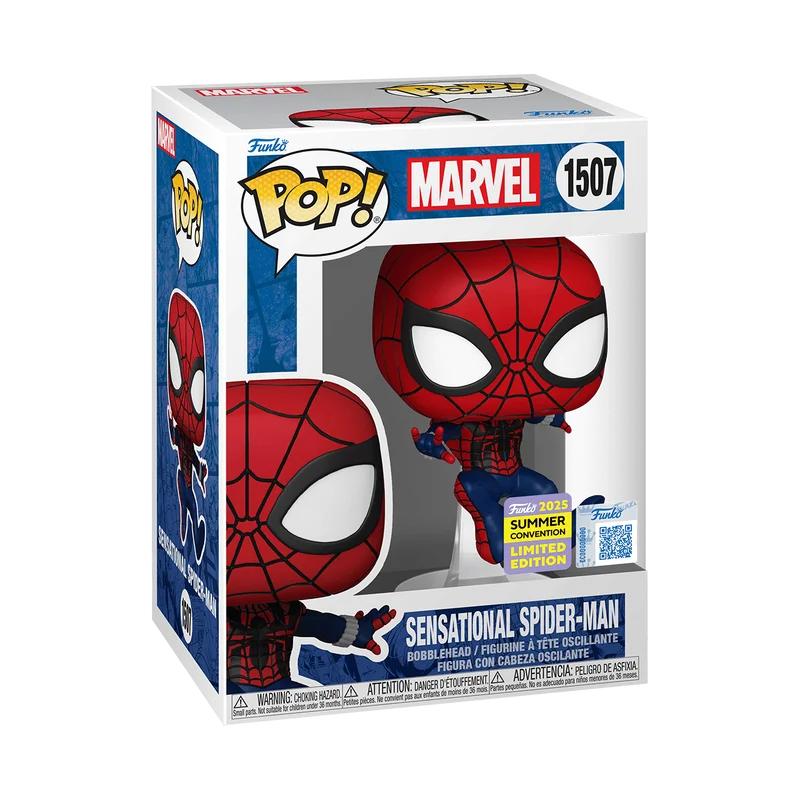Sensational Spider-Man #1507 Funko Pop from Marvel