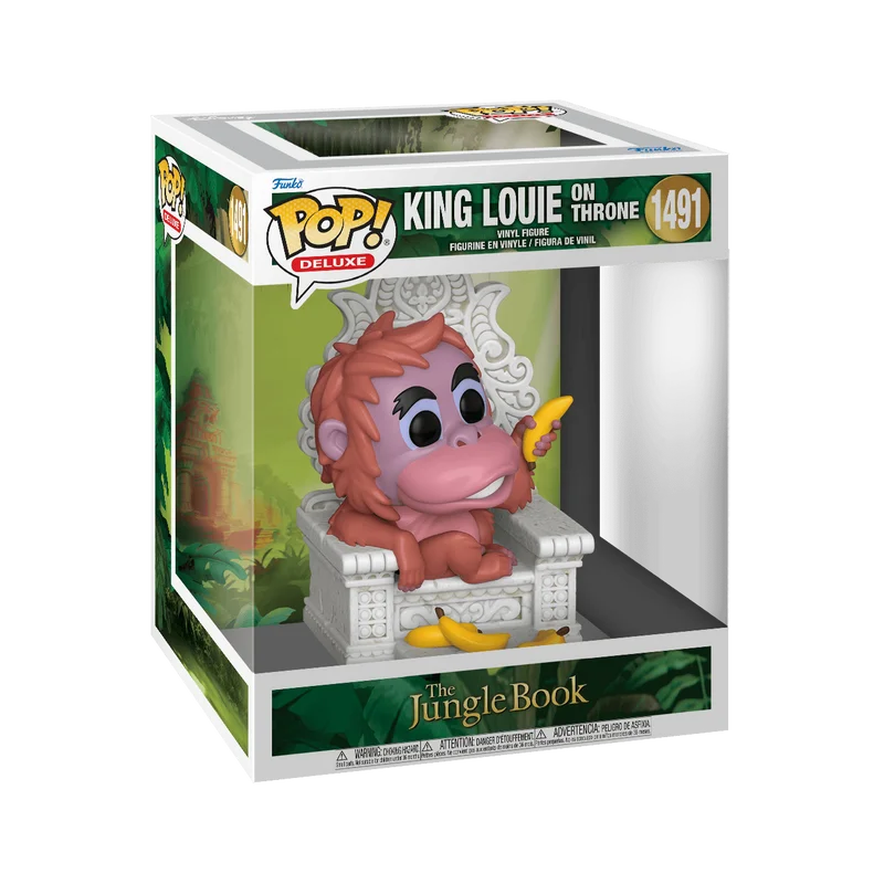 King Louie on Throne #1491 Funko Pop from The Jungle Book
