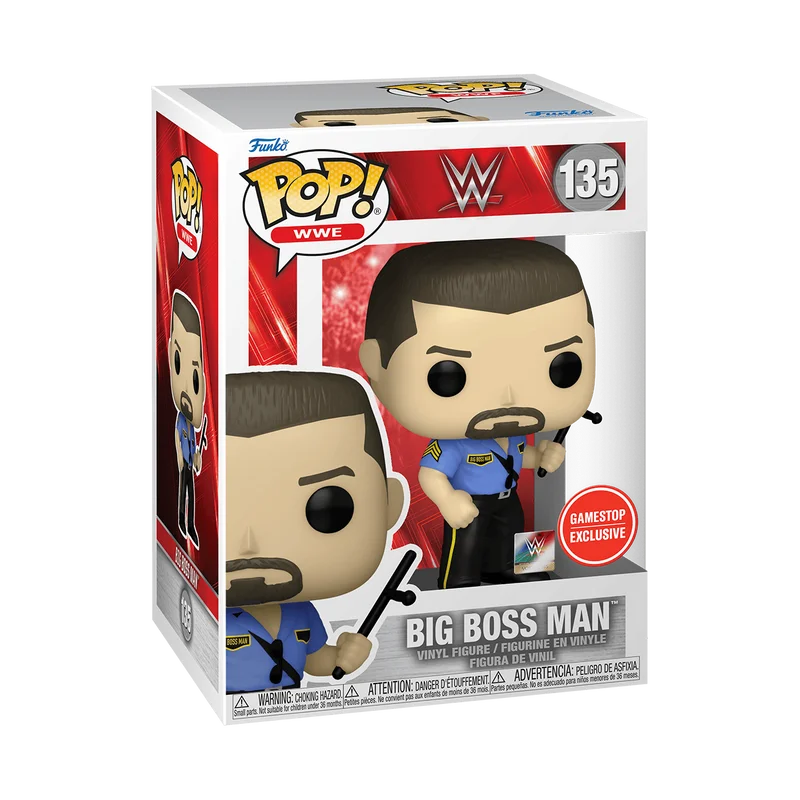 Big Boss Man #135 Funko Pop from WWE