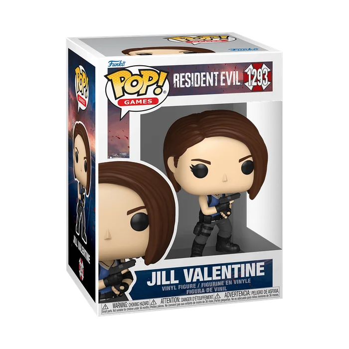Jill Valentine #1293 Funko Pop from Resident Evil