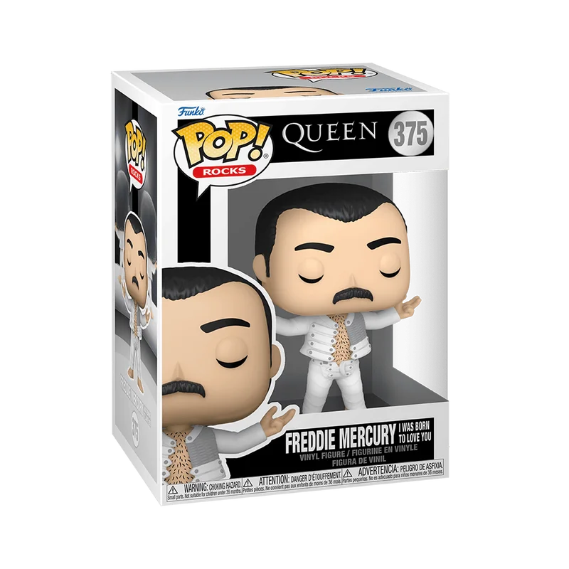 Freddie Mercury (I Was Born to Love You) #375 Funko Pop from Queen