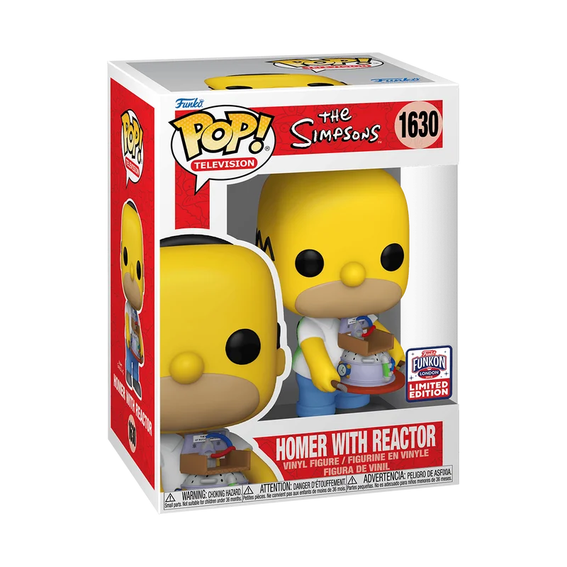 Homer with Reactor #1630 Funko Pop from The Simpsons