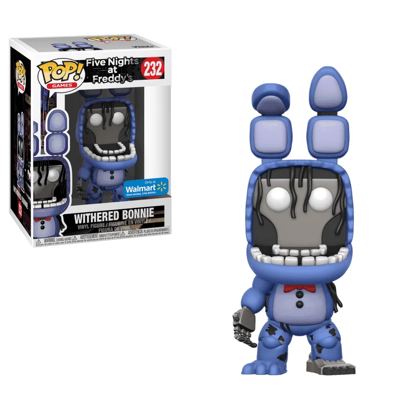 Withered Bonnie #232 Funko Pop from Five Nights at Freddy's