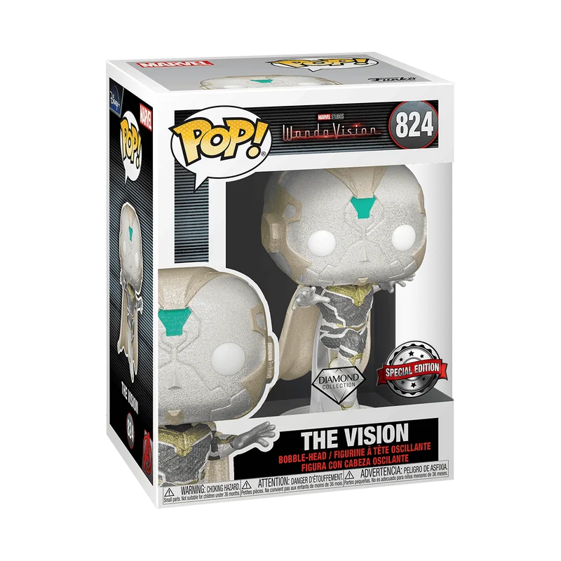 The Vision #824 Funko Pop from Wanda Vision