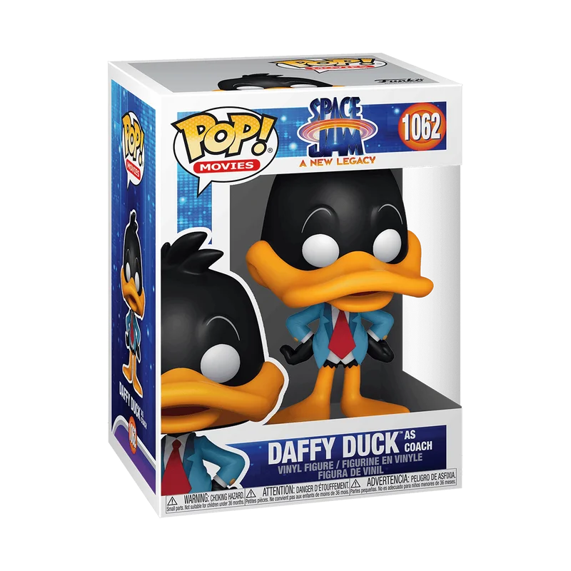 Daffy Duck as Coach #1062 Funko Pop from Space Jam