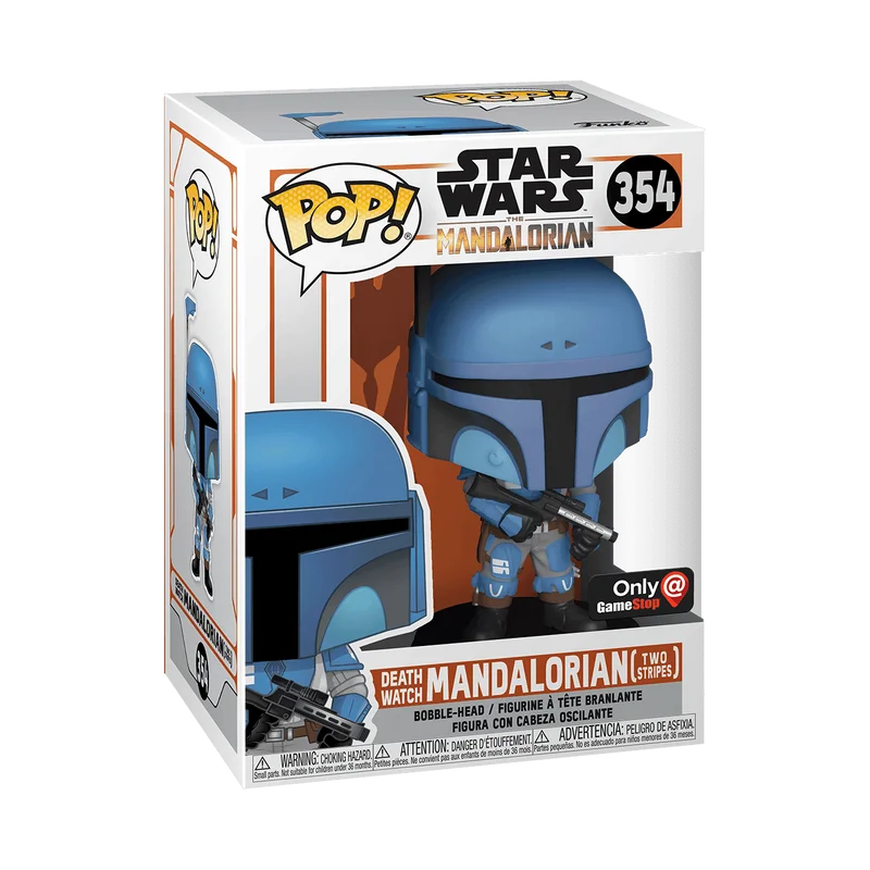 Death Watch Mandalorian (Two Stripes) #354 Funko Pop from Star Wars