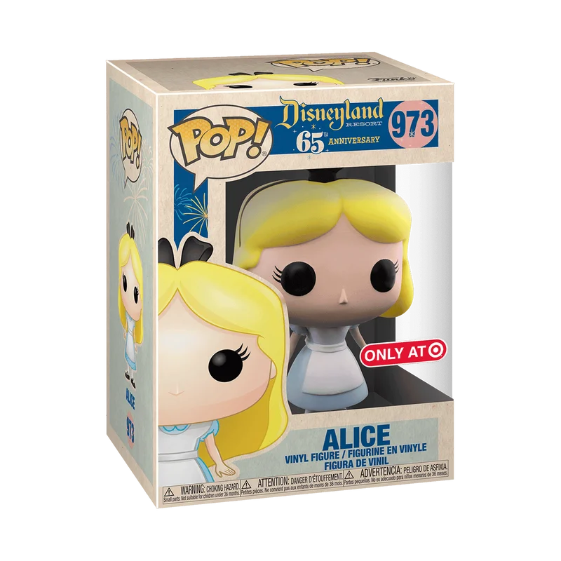 Alice #973 Funko Pop from Disneyland 65 Anniversary