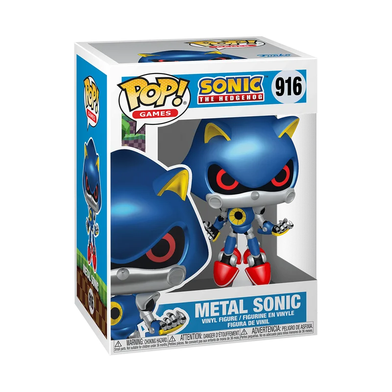 Metal Sonic #916 Funko Pop from Sonic The Hedgehog
