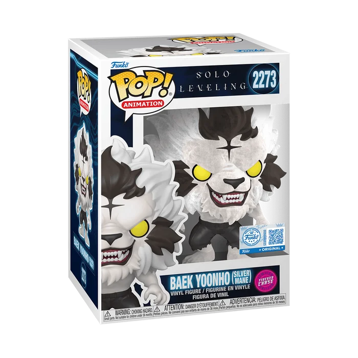 Baek Yoonho (Silver Mane) #2273 Funko Pop from Solo Leveling