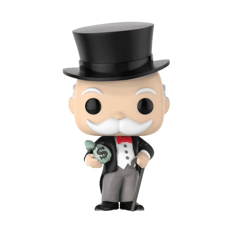 Mr. Monopoly (with Money Bag) #02 Funko Pop from Monopoly