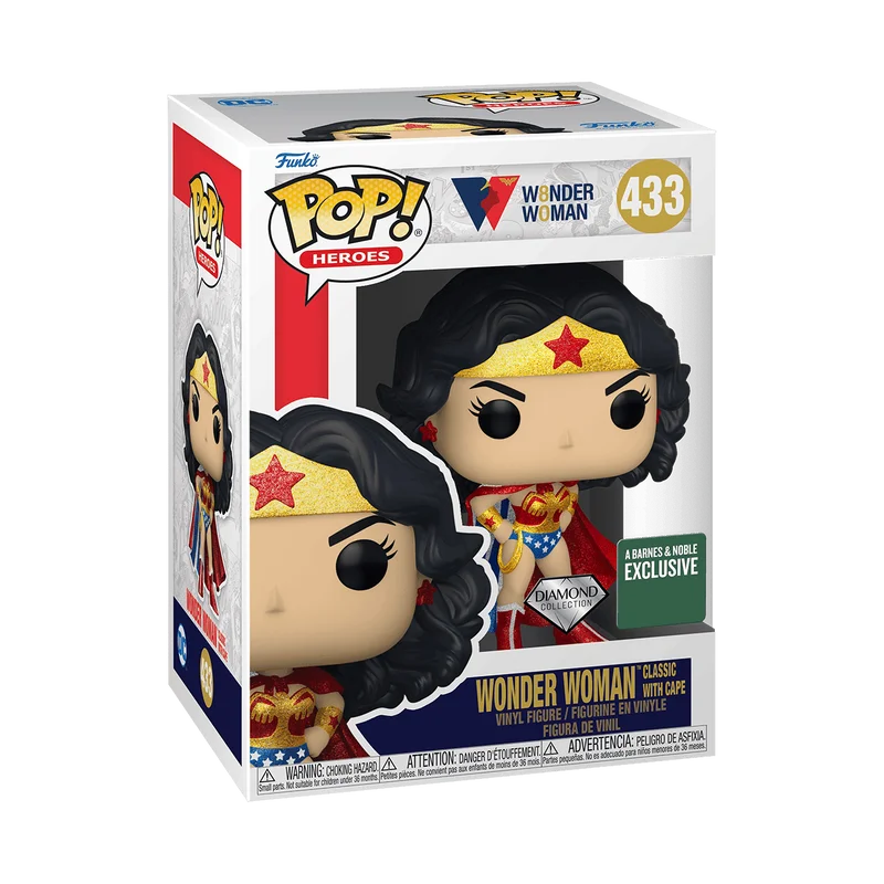 Wonder Woman Classic with Cape #433 Funko Pop from DC Comics