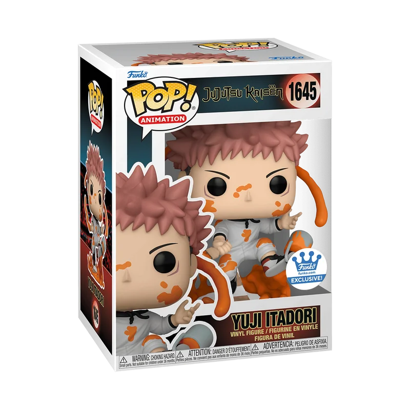 Yuji Itadori #1645 Funko Pop from Jujutsu Kaisen