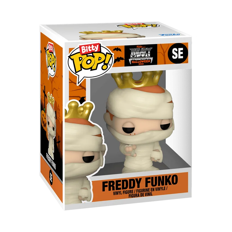 Freddy Funko #SE Funko Pop from Heavy Metal Halloween 2023