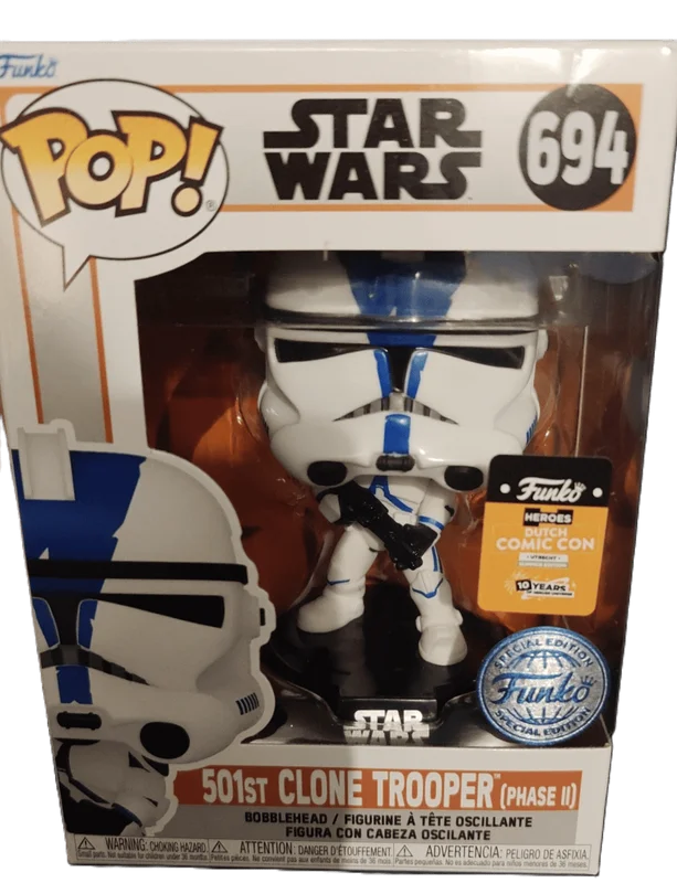 501st Clone Trooper (Phase II) #694 Funko Pop from Star Wars